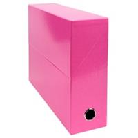 EXACOMPTA Archivbox Iderama, Karton, 90 mm, rosa