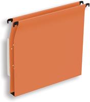 Pergamy hangmap voor kasten, ft A4 (tussenafstand 330 mm), bodem 30 mm, oranje, pak van 25 stuks