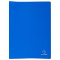 EXACOMPTA Sichtbuch, DIN A4, PP, 20 Hüllen, blau
