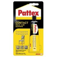 Pattex Contactlijm  transparant tube 50gram op blister