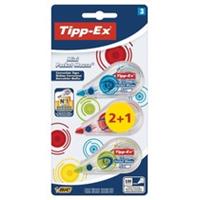Tipp-Ex correctieroller Mini Pocket Mouse Fashion, blister 2 + 1 gratis