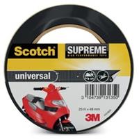 Scotch Supreme reparatietape Universal, ft 48 mm x 25 m, zwart
