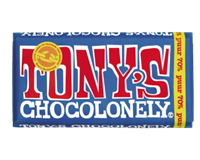 Tony'schocolonely Chocolade  reep 180gr puur