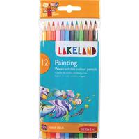 Lakeland aquarelpotlood, pak van 12 stuks in geassorteerde kleuren