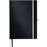 Leitz Notizbuch Style fester Einband A4 liniert 80 Blatt satin schwarz