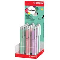 Stabilo gelroller Be Crazy, pastel, display van 12 stuks