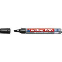 Edding Viltstift  250 whiteboard rond zwart 1.5-3mm
