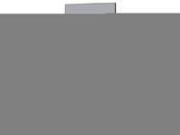LegaMaster Mobiel glassboard dubbelzijdig - 90 x 175 cm - Grijs