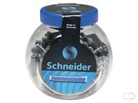 Schneider Inktpatroon  din blauw pot 100stuks