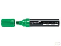 LegaMaster Presentatiemarker JUMBO TZ 48 één kleur groen, doos met 10 markers