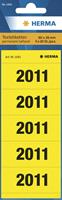 Herma Ordnerrug  jaargetallen 2011 geel