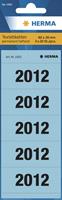 Herma Ordnerrug  jaargetallen 2012 blauw