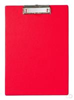 Maul Schrijfplaat A4 , bekleed met folie, rood
