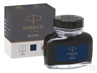 Parker Vulpeninkt  Quink permanent 57ml blauw/zwart