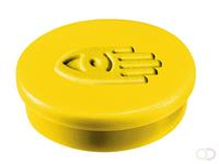 LegaMaster Hechtmagneet 30 mm geel set van 10