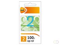 Postzegels Postzegel Nederland Frankeerwaarde 2 (rol 100 stuks)