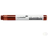 5 x Legamaster Nachfüllpatrone TZ 11 für Boardmarker rot