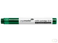 5 x Legamaster Nachfüllpatrone TZ 11 für Boardmarker grün