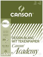 Canson Tekenblok  academy ft 27 x 36 cm