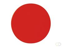 LegaMaster Magnetisch symbool, vorm Rondjes 10 mm, rood