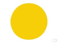 LegaMaster Magnetisch symbool, vorm Rondjes 20 mm, geel