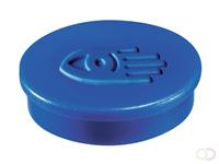LegaMaster Hechtmagneet 35 mm blauw set van 10