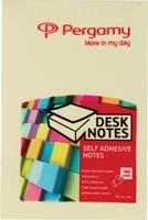 Pergamy notes ft 51 x 76 mm, geel