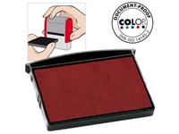 Colop Reserve kussen t.b.v. zelfinktende stempels E/2600 rood voor 2400. 2600. 2660. 2000/WD (pak 2 stuks)