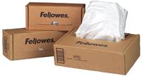 Fellowes opvangzakken van 53-75 liter voor papiervernietigers, pak van 50 zakken