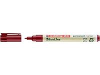 edding e-25 EcoLine Permanentmarker Rot wasserfest: Ja