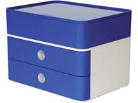 han Ladebox SMART-BOX PLUS ALLISON 1100-14 Wit, Koningsblauw Aantal lades: 2
