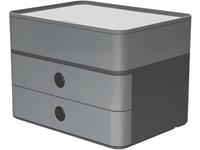 han Ladebox SMART-BOX PLUS ALLISON 1100-19 Zwart, Grijs, Wit Aantal lades: 2