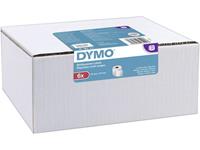 dymo Rol met etiketten 2093094 2093094 57 x 32 mm Papier Wit 6000 stuk(s) Permanent Universele etiketten