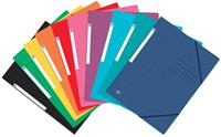 Elba Oxford Top File+ elastomap, voor ft A4, geassorteerde kleuren, pak van 25 stuks