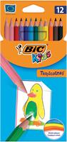 Bic Kids kleurpotlood Tropicolors, etui van 12 stuks