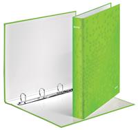 Leitz Ringbinder WOW Laminated A4+ 4DR/25mm Green
