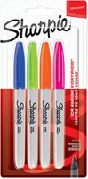 Sharpie Permanentmarker fein Fun Farben 4 Stück