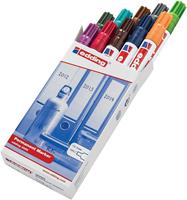 Edding permanent marker 3000, doos met 10 stuks in geassorteerde kleuren