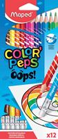 Maped kleurpotlood Color'Peps Oops, 12 potloden in een kartonnen etui
