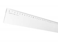 Aristo liniaal  40cm glashelder plexiglas