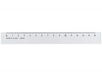 Aristo liniaal  15cm glashelder plexiglas