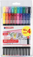 edding Fasermaler 1200 Colour Pens Fine 20er Set
