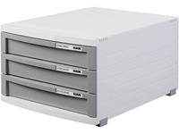 HAN 1503-19 Ladebox Lichtgrijs DIN A4, DIN B4, DIN C4 Aantal lades: 3