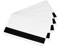 zebra Bedrukbare plastic kaarten met magneetstrip Premier PVC HiCo Magnet Stripe (b x h) 85 mm x 54 mm Wit Set van 500 stuks