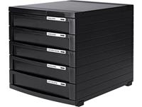 HAN 1505-13 Ladebox Zwart DIN A4, DIN B4, DIN C4 Aantal lades: 5