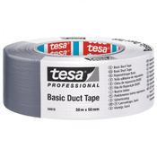 TESA Basic Duct Tape 50m x 50mm Silver 1 Piece 04610-00000