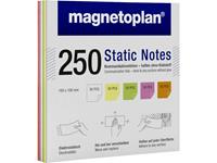 magnetoplan Moderationskarten , Static Notes, , 100 x 100 mm