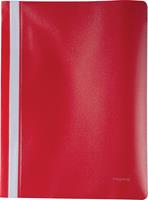 Pergamy snelhechtmap, ft A4, PP, pak van 25 stuks, rood