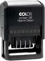 Colop EOS 38 hybrid dater stempel, zwart