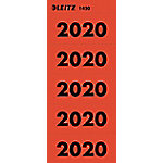 Leitz Inhaltsschild 2020 selbstklebend VE=100 Stück rot